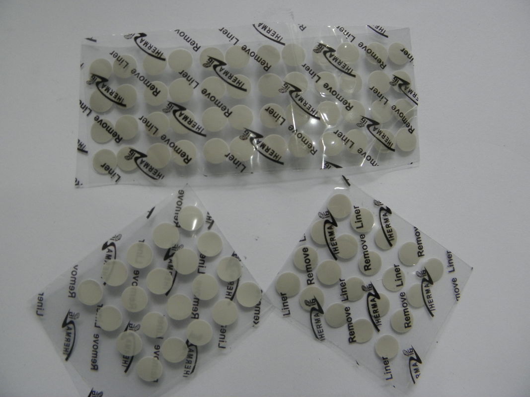 gray silicone highthermal conductive pad tif 300 series 2 8w mk thermal conductive sheet