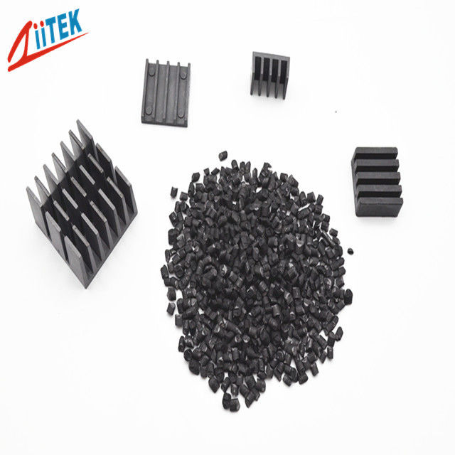black 150℃ Nylon Heat Sinking Thermal Conductive Plastic TCP 300PS01PA