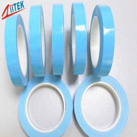 High Performance blue Acrylic Thermal Adhesive Tape 1.2 W/mK For Led Fluorescent Lamp 0.1~0.5mmT