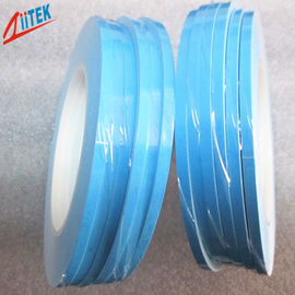 1.2 W / mK High Performance blue double sided tape Thermal Conductive Adhesive For Led Fluorescent Lamp 50 Shore A