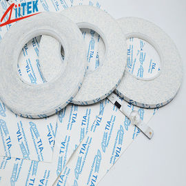 Die Cutting Round Shape Thermal Adhesive Tape Double Sided White
