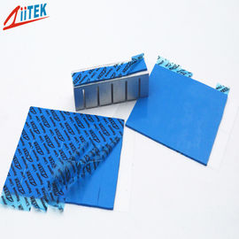 ultra soft Thermal Conductive pad For LED lighting 4 W/M-K blue thermal silicone gap filler  TIF100-40-12U