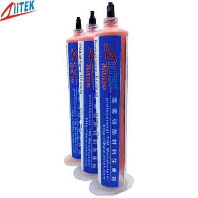 Gray 7.0W Ultra-High Thermal Conductive Silicone Gel For Telecom Industry