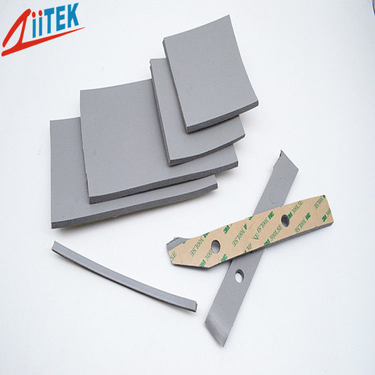 High Temperature 200℃ Silicone Foam Gasket ZFoam8240 6mmT materials