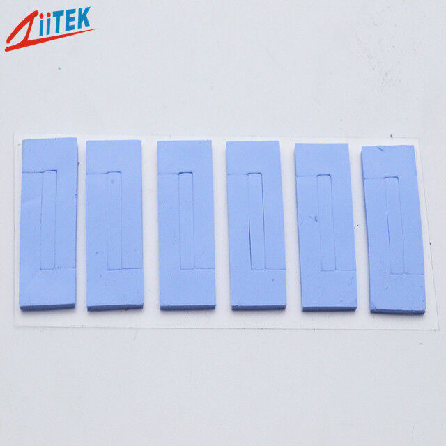 Soft Compressible 3.2W/MK Blue Thermal Conductive Pad For Handheld ...