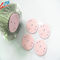pink Silicone High Insulating Heat Sink Thermal Conductive Pads with Adhesive Coating 1.5 W/mK