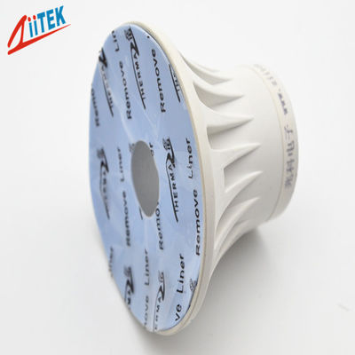 Blue 5.0 W/mK Ultra Soft Thermal Gap Filler With Adhesive Coating Silicone Rubber Sheet For AI Processors AI Servers