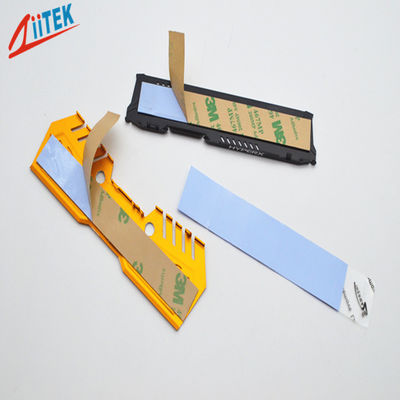 Thermal Gap Filler Silicone Gap Pad With Electrical Isolation And Naturally Tacky Surface For Thermal Management