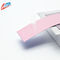 Thermal Conductive Phase Change Materials Interface Pad Pink Low Resistance For LED Power Supply