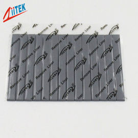 Gray 2.0W/mK silicone rubber sheet Thermally Gap Filler silicone pad For Telecommunication Hardware 27Shore 00