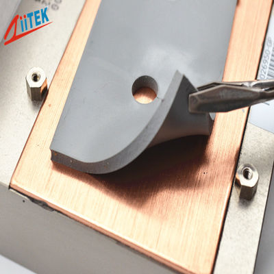 Thermal Conductive Pad Silicone Thermal Interface Material For In LED Lit Lamps And Electronic Heat Sinking Applications