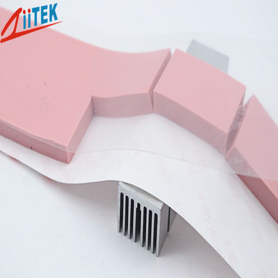 Pink 3.0W/MK CPU Heatsink Colling Thermal Conductive Ultra Soft Gap Filler Pad Hardness 35 Shore00