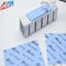 Blue 4.0 W/mK Naturally Tacky Thermal Gap Filler TIF100-40-05E with Adhesive Coating Silicone Rubber sheet -50 to 200℃,