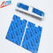 Ultra thin blue silicone pad 1.5W/mK TIF130-05S thermal gap filler 2.10 g/cc 55 Shore 00 for LED lighting