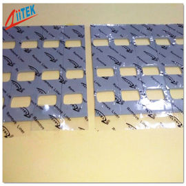 Natually Tacky Grey 3.15 G/Cc Thermal Conductive Silicone Pad TIF100-40-11U 4.0W For LED Street Lamp