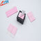 3W/mK TIF100-30-14S silicone rubber sheet for LED lighting Thermal Conductive Pad pink, 45 Shore 00
