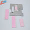 4W/MK Heat Sink Pad Sheet For LED Ceilinglight Pink TIF100-40-14E , 35 Shore 00