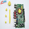 2W/mK yellow Soft Silicone Thermally Conductive Putty Gap Filler  2.6 g/cc 200V/mil For Radiating Modules