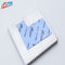 Super quality high stickiness surface 2.0w light blue silicone thermal conductive pad for LED floor light