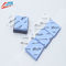 Keeping economy high efficiency soft 27shore00 3W Ceramic filled silicone thermal conductive pad  2.50 g/cc for laptop