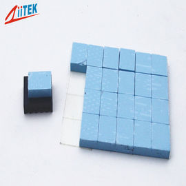 Keeping economy high efficiency soft 27shore00 3W Ceramic filled silicone thermal conductive pad  2.50 g/cc for laptop