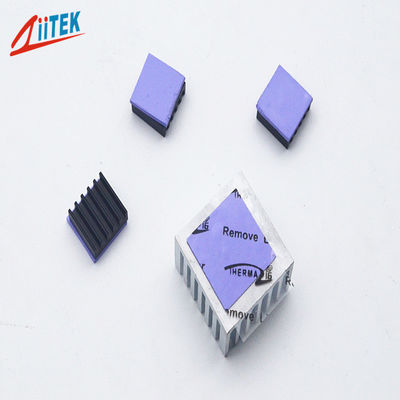 Flexible Thermal Conductive Pad With High Stickiness Surface For Enhanced Heat Dissipation In PCB CPU And LED Applications