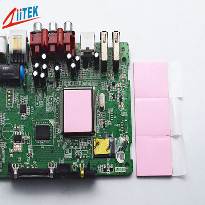 Application In Electronic Parts High Thermal Conductivity 3w Thermal Conductive Silicone Pad