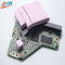 CPU heatsink pink 1.5w conductivity silicone thermal conductive gap filler pad TIF140-15E for Set top boxes 