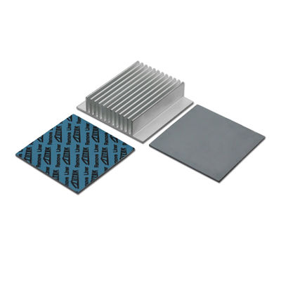Thermal Gap Filler Custom Silicone Pads With 8.5W/mK High Thermal Conductivity For Heat Transfer In GPU CPU LED Components