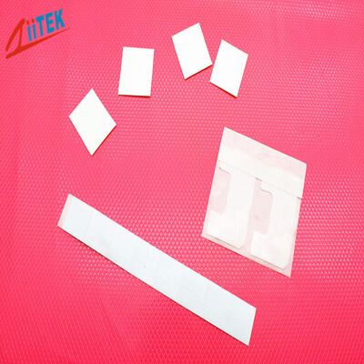 0.3mm Thickness IGBT Heatsink white Thermal Adhesive Tape With Glass Fiber Backing Acrylic