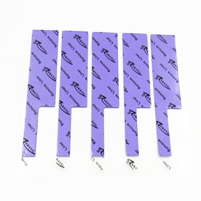 Excellent Softness Low Dielectric Thermally Conductive Gap Filler Pads For Semiconductor Microwave Components