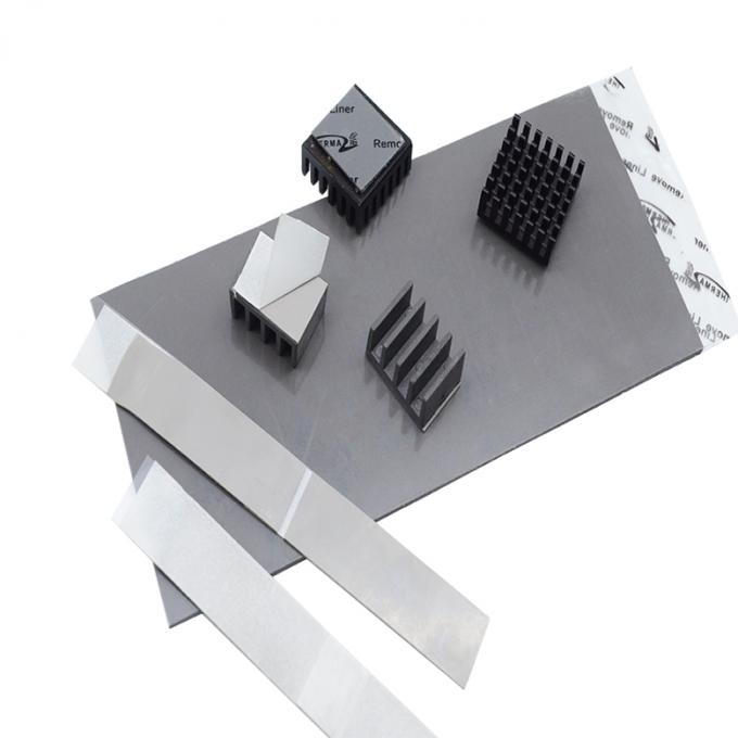 Grey Color 5W / MK Silicone Rubber Thermal Gap Pad TIF500-50-11S For ...